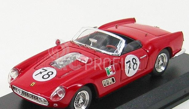 Art-model Ferrari 250 California N 78 Nurburgring 1960 P.gerini 1:43 Red