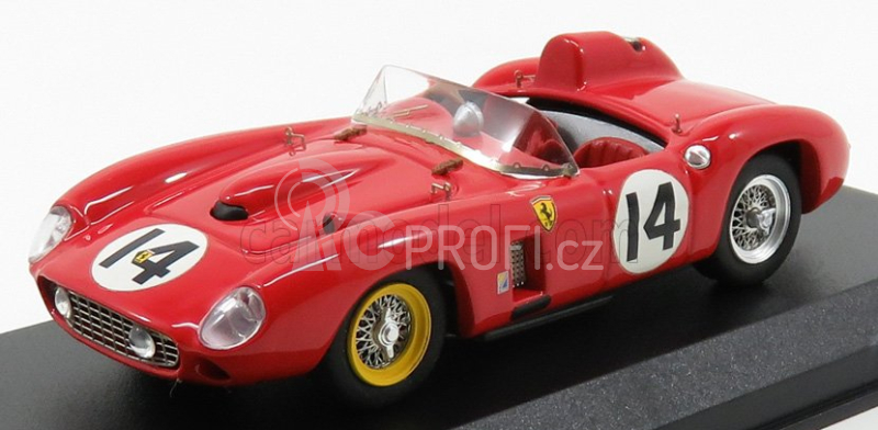 Art-model Ferrari 290mm Ch.0628 Spider N 14 12h Sebring 1957 Von Trips - Hill 1:43 Red