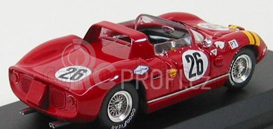 Art-model Ferrari 330p N 26 Sebring 1965 Grossman - Hudson 1:43 Red