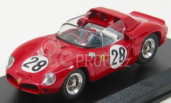 Art-model Ferrari Dino 246sp Spider 2.4l V6 Team Spa Ferrari Sefac N 28 1:43, červená