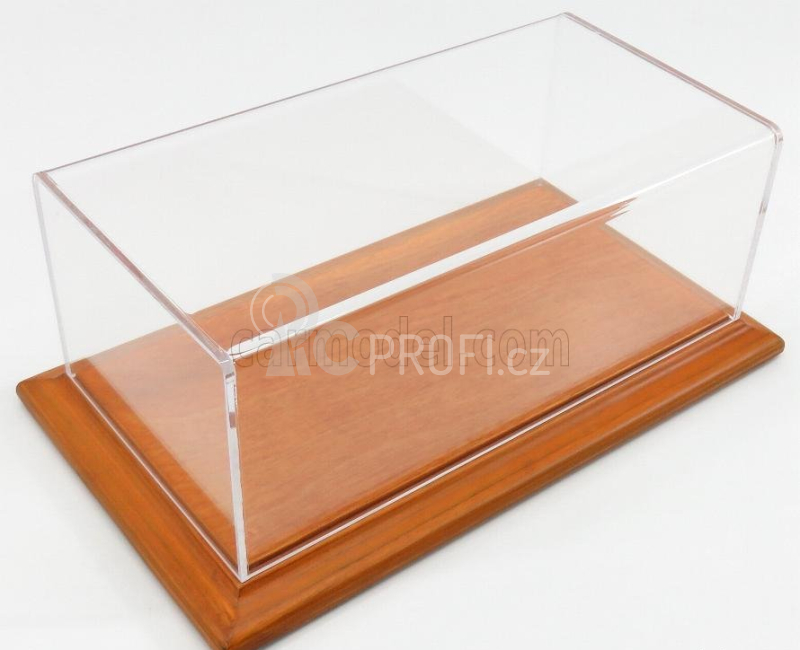 Atlantic Vetrina display box Aichi Base In Legno 1:24, třešeň