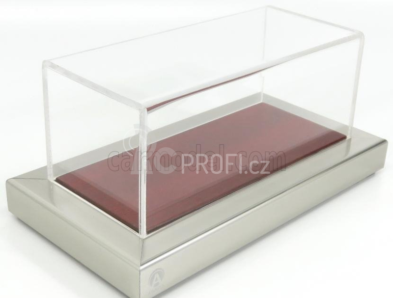Atlantic Vetrina display box Goodwood Mahogany Base In Legno 1:43, mahagon