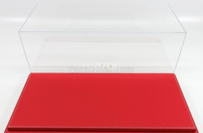Atlantic Vetrina display box Molhouse Base In Pelle Rossa - Leather Base Red - Lungh.lenght Cm 51 X Largh.width Cm 24 X Alt.height Cm 19 (altezza Interna 15.3 Cm) 1:12 Plastový Displej