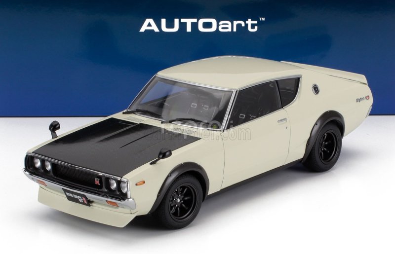 Autoart Nissan Skyline 2000 Gt-r (kpgc110) Tuned Version Coupe 1973 1:18 Bílá Černá