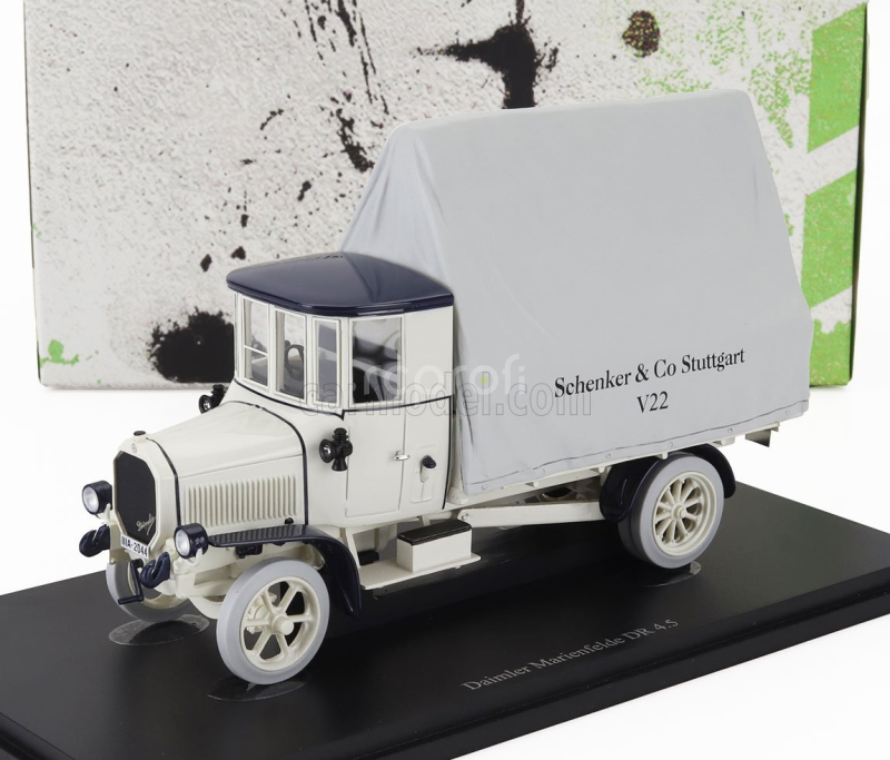 Autocult Daimler Truck Marienfelde Dr 4.5 Germany 1917 1:43 Bílá