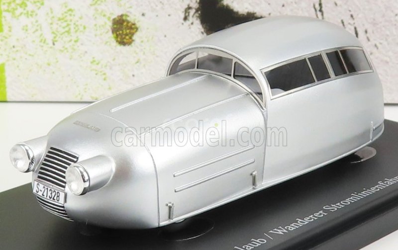Autocult Espenlaub Wanderer Streamliner Germany 1928 1:43 Silver Met