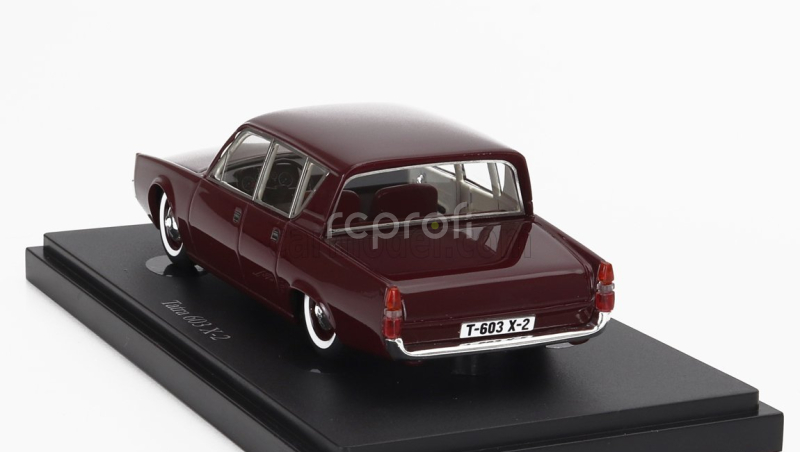 Autocult Tatra 603 X/2 Czech Republic 1966 With Usb Stick Digital Version Book Of The Year Catalogue 2024 1:43 Red