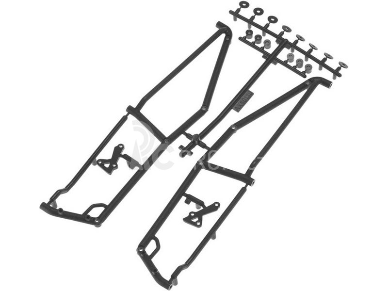 Axial boky trubkového rámu