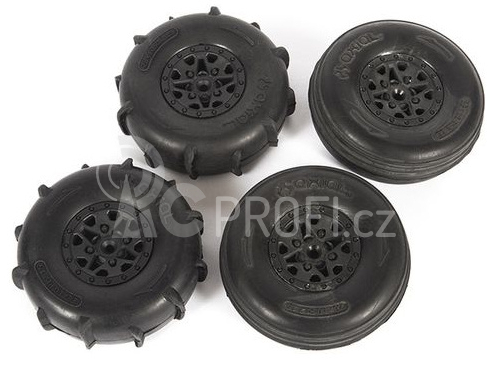 Axial pneu ST28 Razor př. / Paddle zad.: Yeti Jr.
