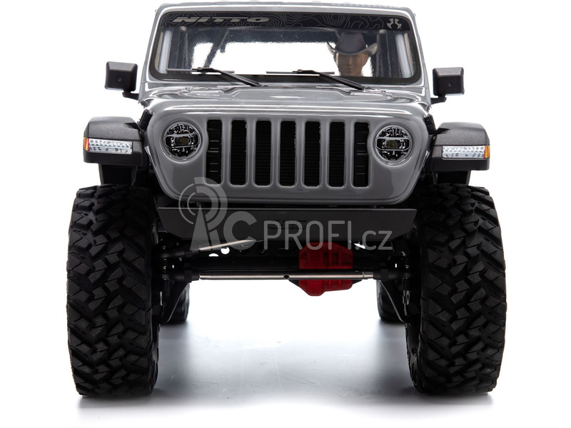 RC auto Axial SCX10III Jeep JLU Wrangler 4WD 1:10 RTR, šedá