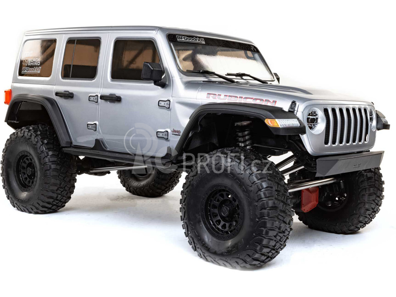 RC auto Axial SCX6 Jeep JLU Wrangler 1:6 4WD RTR, stříbrná