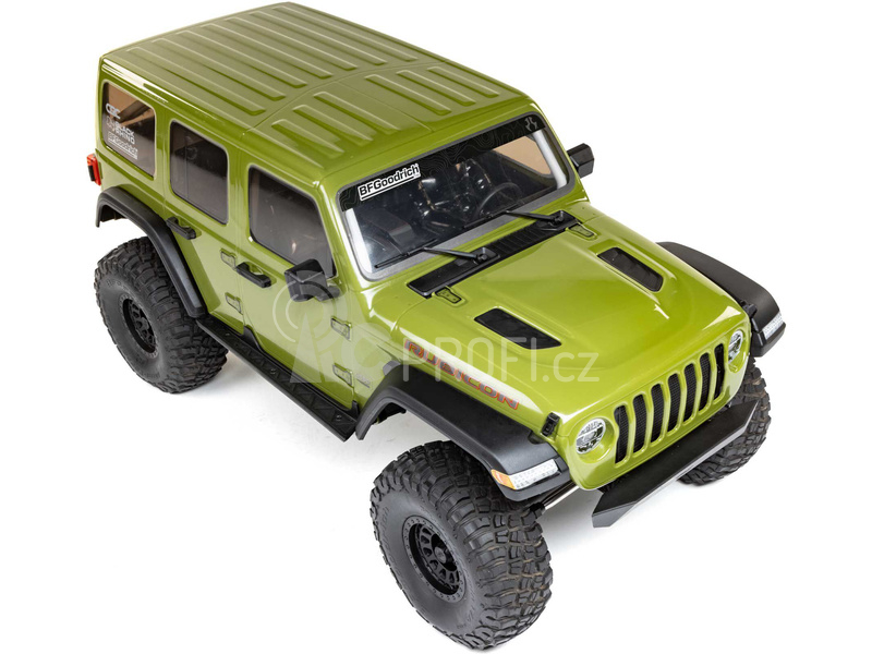 RC auto Axial SCX6 Jeep JLU Wrangler 1:6 4WD RTR, zelená