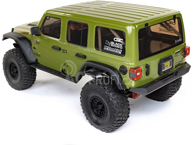 RC auto Axial SCX6 Jeep JLU Wrangler 1:6 4WD RTR, zelená