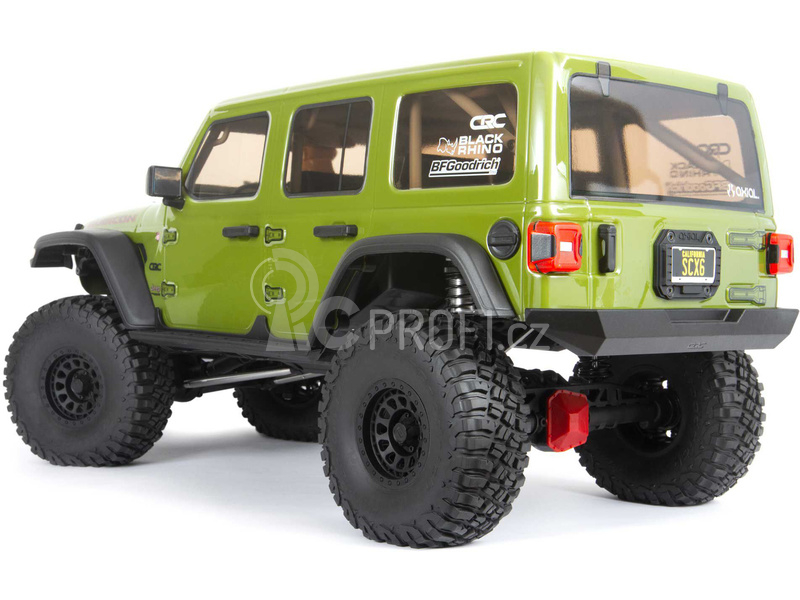 RC auto Axial SCX6 Jeep JLU Wrangler 1:6 4WD RTR, zelená