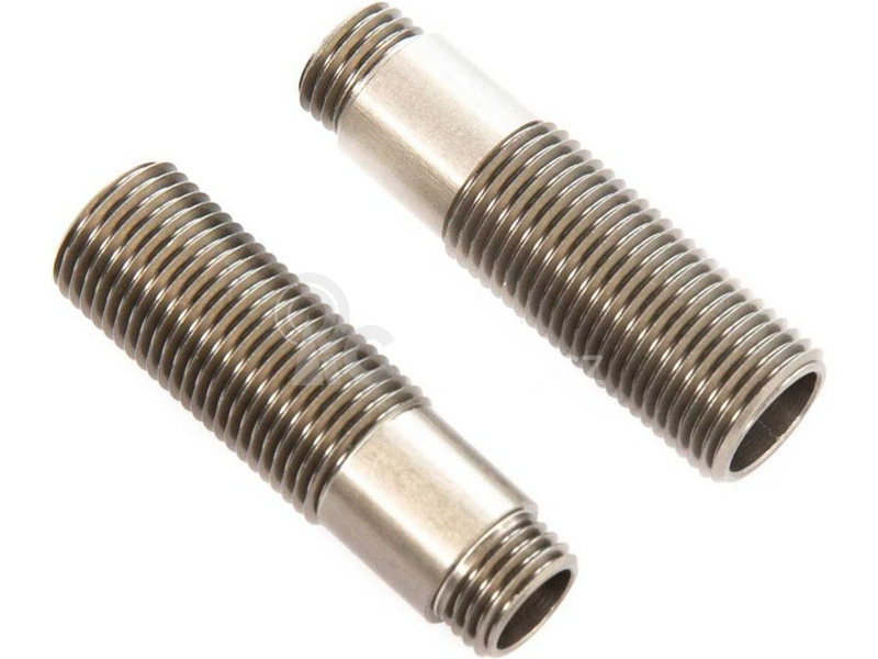 Axial tělo tlumiče se závitem 11x38mm hliník (2): SCX10III