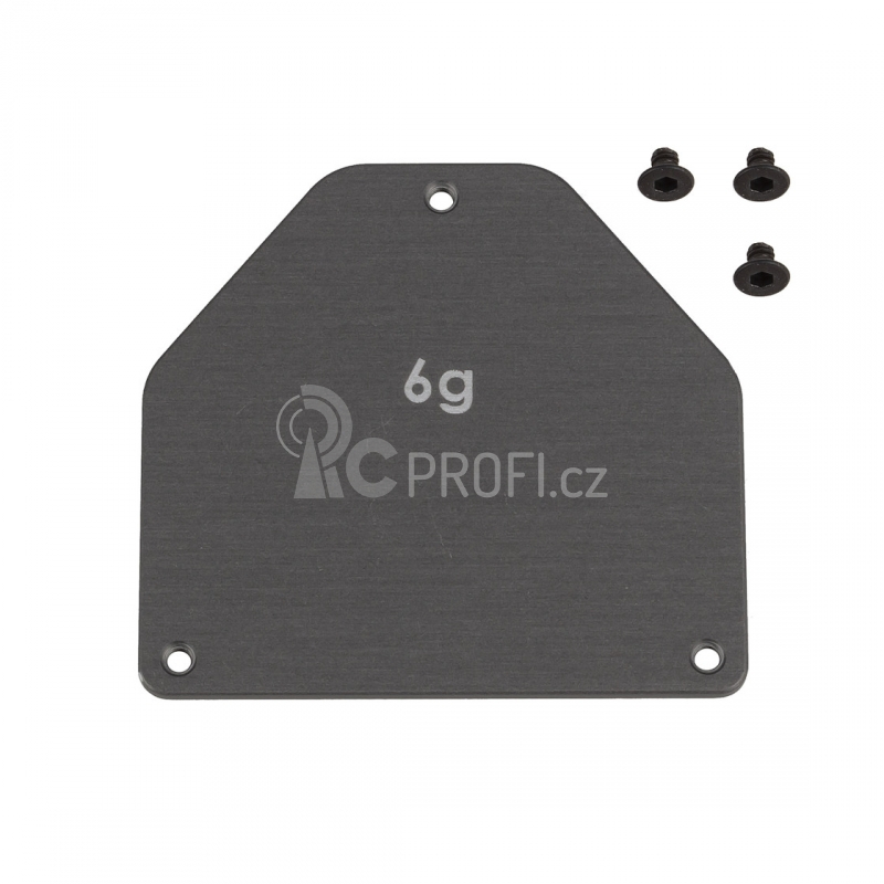 B7 FT Hliníkové závaží pod servo, 6g