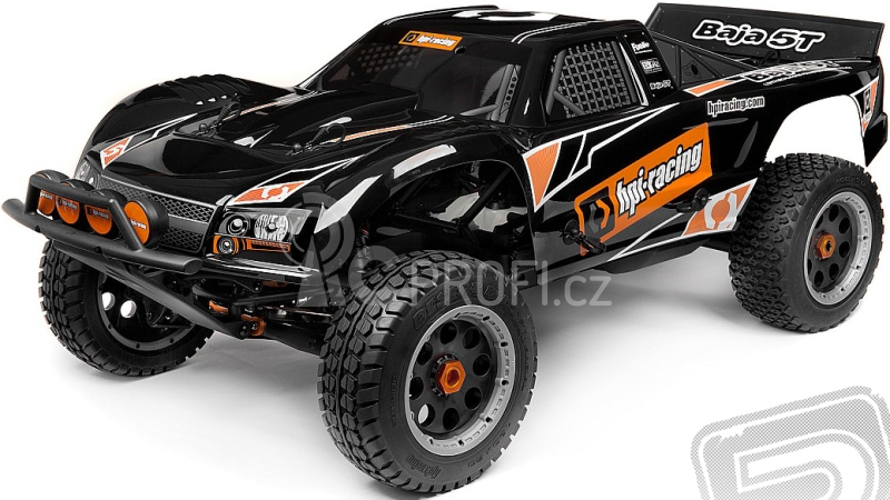 BAJA 5T Truggy RTR s 2,4GHz RC soupravou, kar. černá