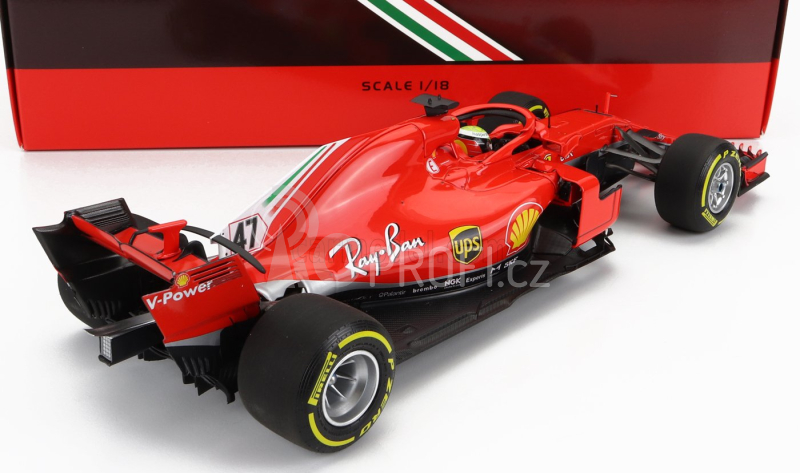 Bbr-models Ferrari F1  Sf71h N 47 Test Fiorano Italy 2018 Mick Schumacher 1:18 Red