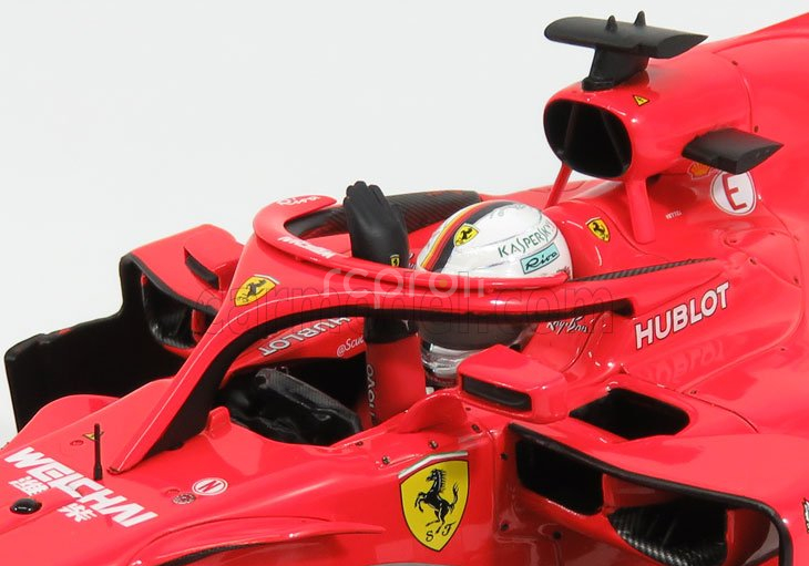 Bbr-models Ferrari F1  Sf71h N 5 Winner Australian Gp 2018 S.vettel 1:18 Red