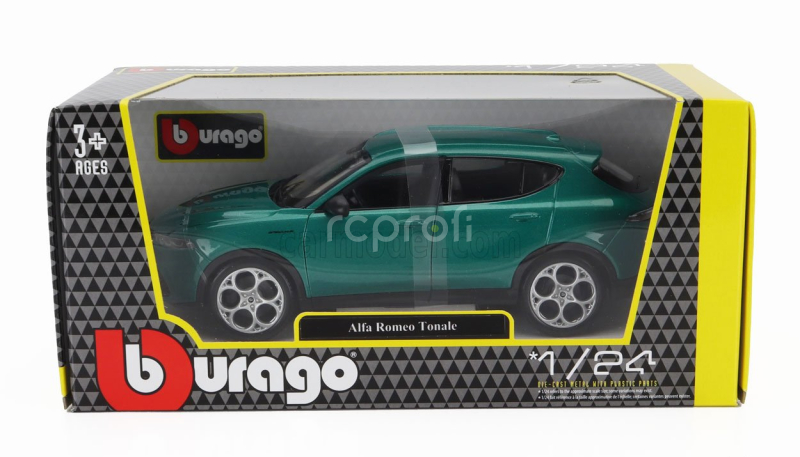 Bburago Alfa romeo Tonale 2023 1:24 Green Met