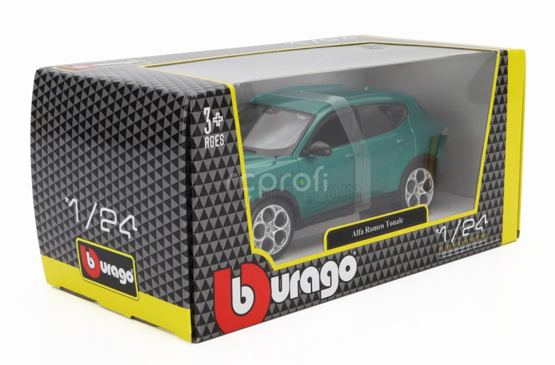 Bburago Alfa romeo Tonale 2023 1:24 Green Met