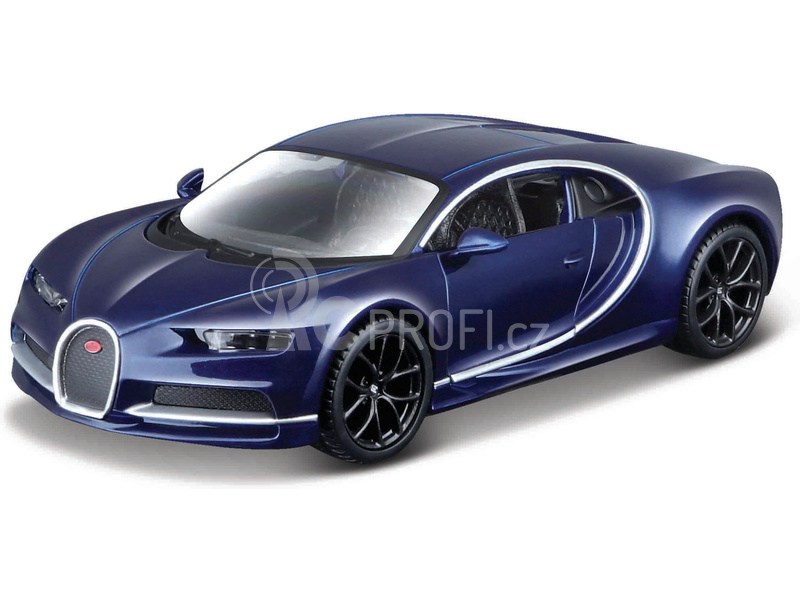 Bburago Bugatti Chiron 1:32 modrá