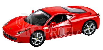 Bburago Ferrari 458 Italia 1:32 červená