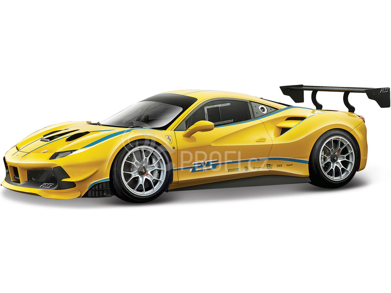 Bburago Ferrari 488 Challenge 1:24 žlutá