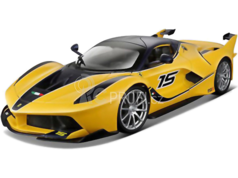 Bburago Ferrari FXX K 1:24 žlutá