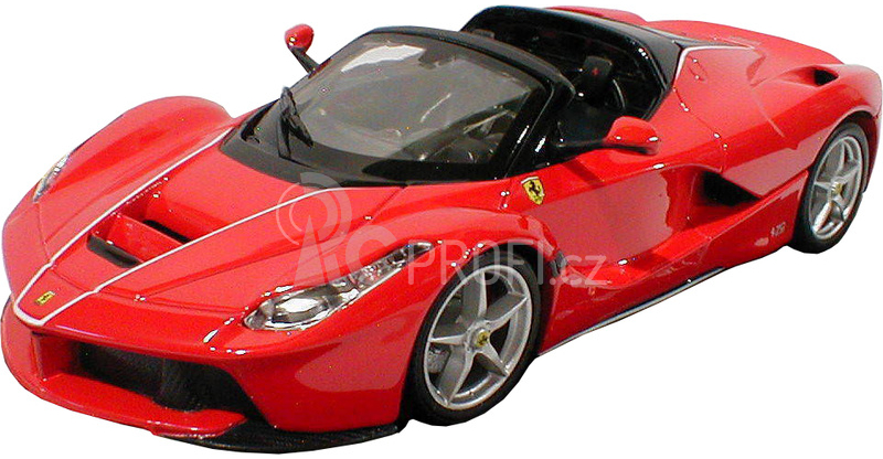 Bburago Ferrari LaFerrari Aperta 1:24 červená