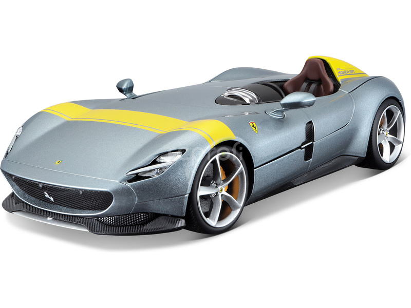 Bburago Ferrari Monza SP1 1:18 stříbrná