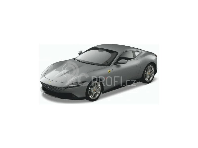 Bburago Ferrari Roma 1:24 stříbrná