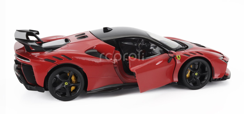 Bburago Ferrari Sf90 Xx Stradale 2024 1:18 Rosso Corsa - Červená Černá