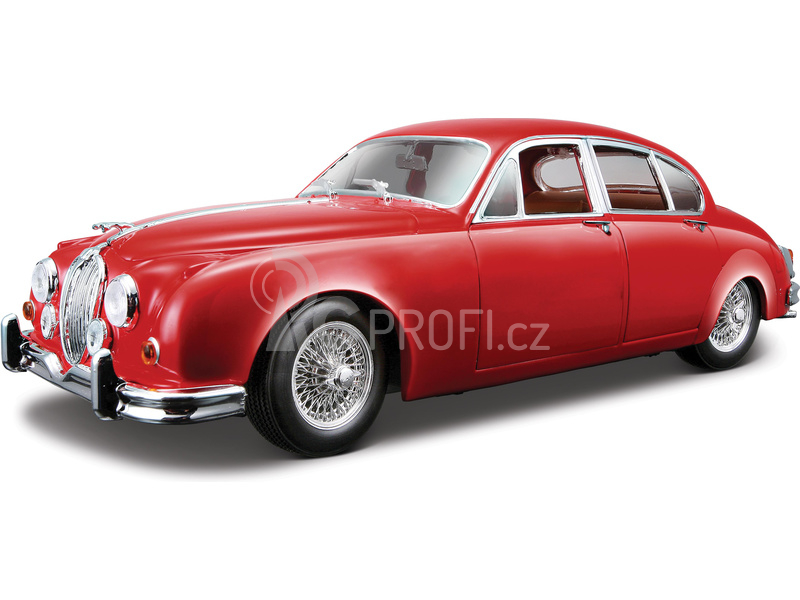 Bburago Jaguar Mark II 1959 1:18 červená