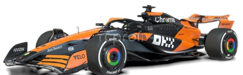 Bburago Mclaren F1  Mcl38 Team Mclaren N 81 Season 2024 Oscar Piastri 1:43 Oranžová Černá