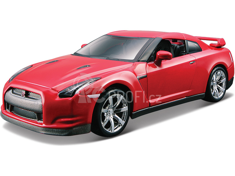 Bburago Plus Nissan GT-R R35 2009 1:32 červená