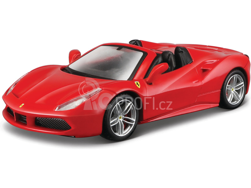 Bburago Signature Ferrari 488 Spider 1:43 červená