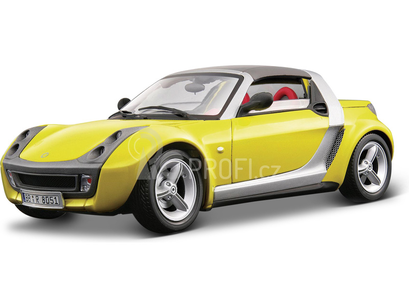 Bburago Smart Roadster 1:18 žlutá