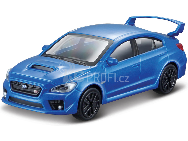 Bburago Subaru WRX STI 2017 1:43 modrá metalíza