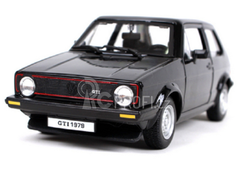 Bburago Volkswagen Golf MK1 GTI 1:24 černá