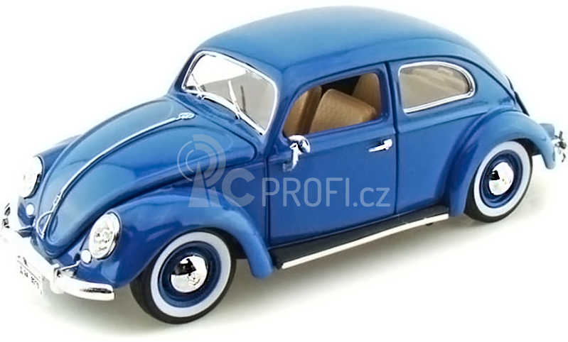 Bburago Volkswagen Käfer-Beetle 1955 1:18 modrá