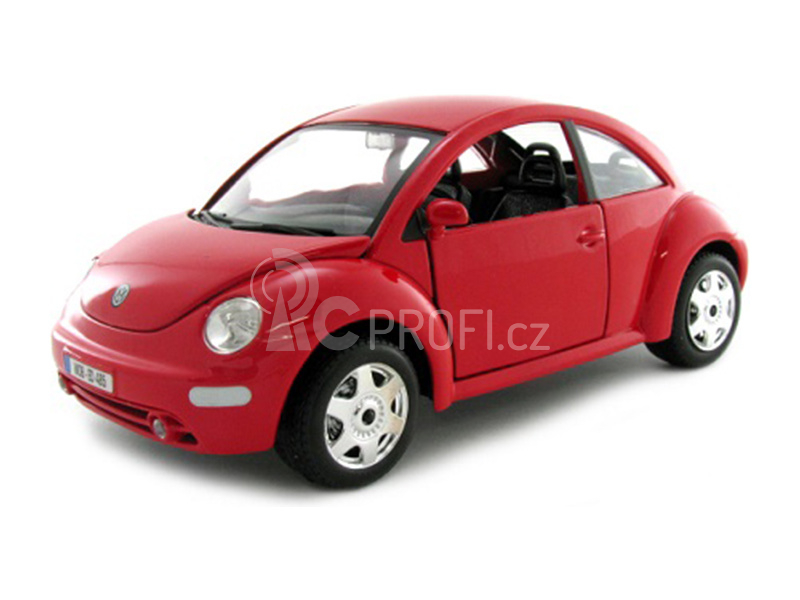 Bburago Volkswagen New Beetle 1:24 červená