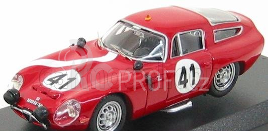 Best-model Alfa romeo Tz1 N 41 24h Le Mans 1964 Biscaldi - Sala 1:43 Red