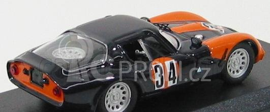 Best-model Alfa romeo Tz2 N 34 Misano 1973 O.volontiero 1:43 Tmavě Modrá Oranžová