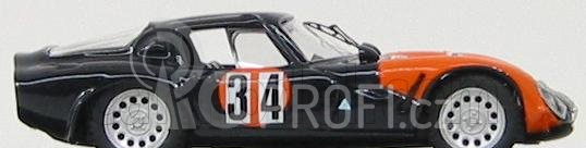 Best-model Alfa romeo Tz2 N 34 Misano 1973 O.volontiero 1:43 Tmavě Modrá Oranžová
