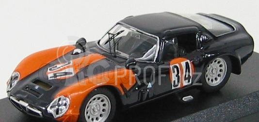 Best-model Alfa romeo Tz2 N 34 Misano 1973 O.volontiero 1:43 Tmavě Modrá Oranžová