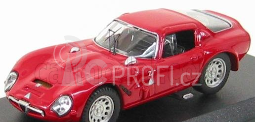 Best-model Alfa romeo Tz2 Prova 1964 1:43 Red
