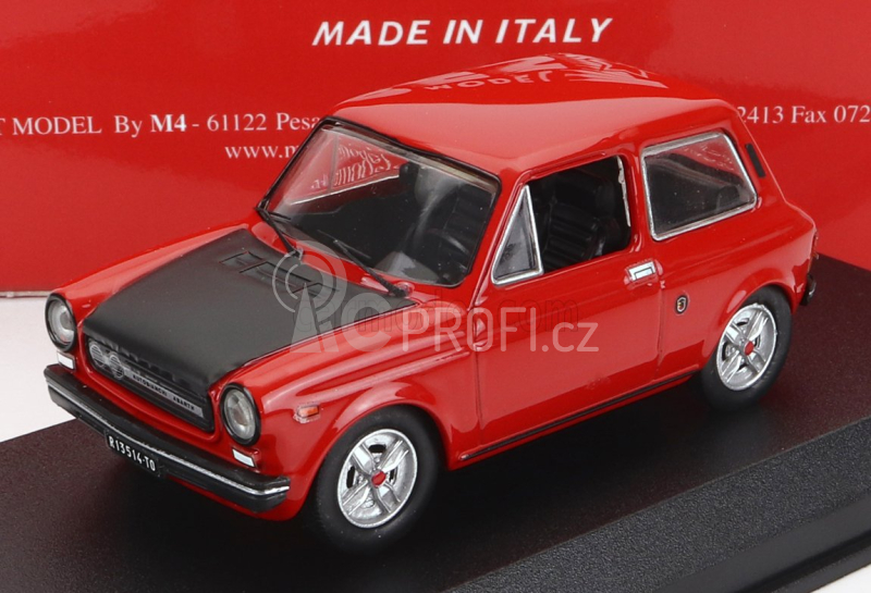 Best-model Autobianchi A112 Abarth Ii Serie 1973 1:43 Červená Černá