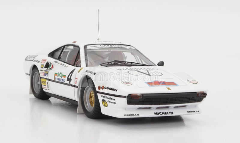 Best-model Ferrari 308 Gtb Gr.4 N 4 Rally D'elba 1984 Lucky - Berro 1:43 Bílá