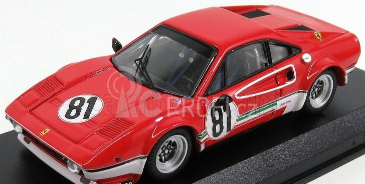 Best-model Ferrari 308 Gtb Lm N 81 Benelux Zolder 1976 M.dantinne 1:43 Red